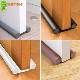 New 95*10cm Waterproof Seal Strip Draught Excluder Stopper Door Bottom Guard Double Silicone Rubber Seal Dustproof Soundproof Strips