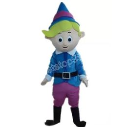 Hot New little boy Mascot Costumes Christmas Fancy Party Dress Cartoon Character Outfit Suit Adults Size Carnival Easter Advertising