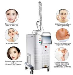 Original 60w Co2 Fractional Laser acne scar removal skin resurfacing treatment Skin Whitening Tattoo Remover Stretch markets removal 10600nm machine