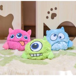 Toys Pets Dog Interactive Toy Monster Plush Giggle Ball Shake Crazy Bouncer Dog Toy Exercise Electronic Toy For Puppy Entertainment