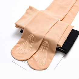 Women Socks Sexy Tights Spring Autumn Pantyhose High Elastic Silicone Non-slip Bottom Stockings For Female Girls Summer Fashion