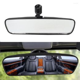 High Definition Car Blind Spot Mirror with 360° Wide-Angle Lens for Rearview Parking Aid and Auxiliary Reversing - interior sun visor