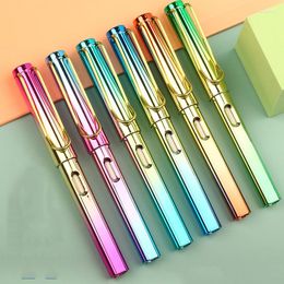 Pcs/lot Creative Laser Keep Writing Clip Pencil With Eraser Cute Drawing Painting Pens School Office Supplies