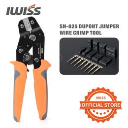 Tang IWISS SN025 F Crimp Dupont Terminal Crimp Tool AWG 2818(0.11mm²) for MINIPV Connectors Molex KK 396 Micro Timer Connectors