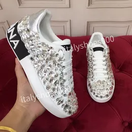 2023top new Casual shoes Designer Italy for Men Womens Sneaker Leather Embroidered Stripes white Shoe flat platform Walking Sports Trainers