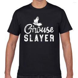 Men's T Shirts Tops Shirt Men Grouse Funny Pheasant Bird Slay Kawaii Inscriptions Geek Custom Male Tshirt XXXL