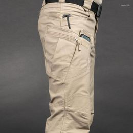 Men's Pants 2023 Men's Lightweight Military Tactical Cargo Casual Work Many Pocket Male Waterproof Quick Dry 3XL