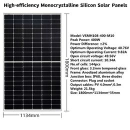 Jsdsolar 5500W para casa Kit completo com bateria Lifepo4 MPPT inversor painéis solares sistema fotovoltaico off grid