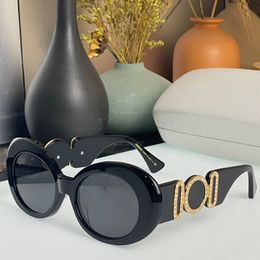 Oval sunglasses Round Women's Designer Glasses VE4426U Round sunglasses Bar Party Fashion Glasses Original casket