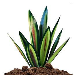 Garden Decorations Artificial Agave Metal Plant Exquisite Non-fading Multicolor Art Tequila Cactus Sculpture Decoration For