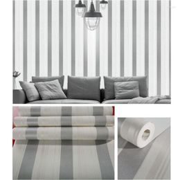 Wallpapers Striped Wallpaper Living Room Tv Backdrop Decor Roll Kids Pink Blue Gray Stripes Wall Paper Mural ZE129