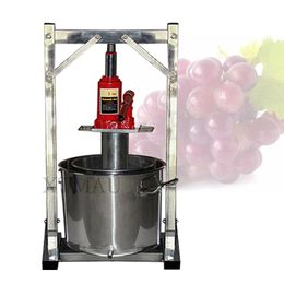 Fruit Squeezer Stainless Steel Manual Juicer Self-Brewed Wine Press Thickening Winemaking Juicer