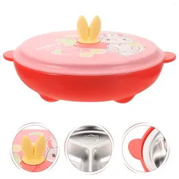 Dinnerware Sets Kid Plates Kids Dinner Dishes Baby Plate Camping Infant Divided Children Training Trays