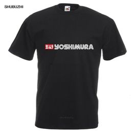 Men s T Shirts Kaus Knalpot Yoshimura Pengendara Motor Atasan Pria Fashion Musim Panas Desain Kustom Leher o Baru 230509