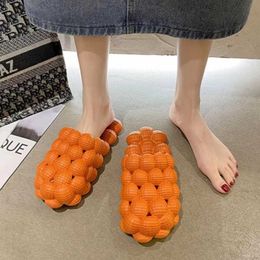 Slippers Foot Slippers Personalized Bubble Sandals and Slippers Fashion Sandals Foot Massage Bottom Slippers for Men and Women G230509