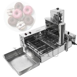Automatic Donut Making Machine Commercial Display Donuts Maker Doughnut Cake Fryer Machine