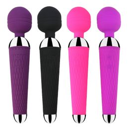 Vibrators Muti-speed Dildo Sex Toys for Woman Magic Wand Clitoris Stimulator G Spot Massager Vibrator Female Masturbator Sexshop 230509