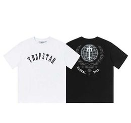 Designer Fashion Clothing Tshirt Tees Trapstar Summer New Line Men's Women's Relaxed Casual Letter Printing Short Sleeve American Street Cotton T-shirt Fashion