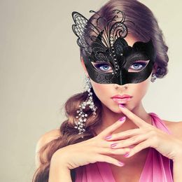 Party Masks Sexy Venetian Mask Masquerade Mask for Mardi Gras Carnival Cosplay Halloween Party Half Face Mask 230509