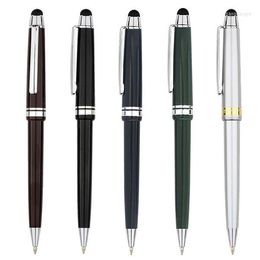 Pcs/lot Luxury Plastic Ball Pen With Stylus For Tablet And Mobile Phone