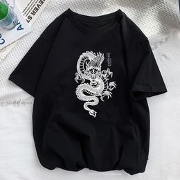 Women's T-Shirt Dragon Print Women Tshirt Polyester Casual Funny t shirt Gift For Lady Yong Girl Top Tee 230509