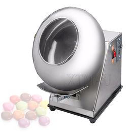 Automatic Coating Polishing Machine Small Sugar Film Coating Pan Machine For Tablet Chocolate Dragee Peanut