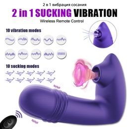 Vibrators Powerful Sucking Vibrator Female Sex Toys for Women Clit Clitoris Sucker Vacuum Stimulator Toy Shop Goods Adults 18 230509