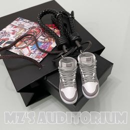 Keychains Lanyards Creative Gift Box Package Sneakers Model Set Mobile Phone Backpack Cute Pendant Couple Birthday 230508