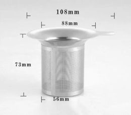 factory outlet Stainless Steel Mesh Tea Infuser Reusable Strainer Loose Tea Leaf Filter