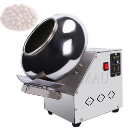 Chocolate Coating Pan Sugar Polishing Candy Snack Making Machines For Nuts Peanuts Sugar Candy Coating Machine