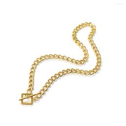 Chains Stainless Steel Men Hip Hop Chain Link Heavy Necklaces Jewellery Gift For Him Hiphop Jewellery