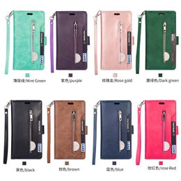 Wallet Multi-card PU Leather Case For Huawei P40 P30 P20 Lite P Smart Mate 30 Y7P Enjoy 9s Honor 30i 20 Pro 10i 10 Lite