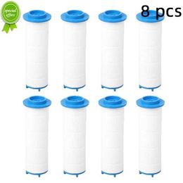 New 8 Pcs Shower Head Replacement PP Cotton Filter Cartridge Water Purification Bathroom Accessory Hand Held Bath Sprayer