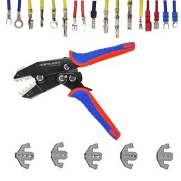 Tang Multitool Pliers Wire Crimping Electrical Crimper Electric Hand Tools Set Professional End Ferrule Ring Terminal Mechanic Tool
