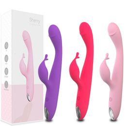 Vibrators Powerful G Spot Vibrator for Woman Clit Clitoris Stimulator Massager Female Masturbator Dildo Sex Toys Adults 18 230509