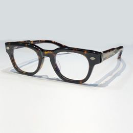 Gold Black Rim Frame Eyeglasses Retro Glasses Clear Lens Men Steampunk Style Fashion Sunglasses Frame with Box