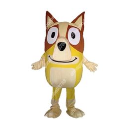 Performance New Dog Mascot Costume Costume Cartoon Fursuit Outfits Party Dress Up Activity Walking Animal Clothing Halloween