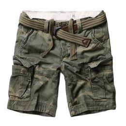 Men's Shorts Trendy Mens Camouflage Shorts Premium Cargo Shorts Casual Military Style Multi Pockets Shorts Big Size Man Clothing Summer Wear 230509