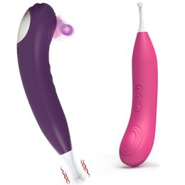 Vibrators Female Masturbation Silicone Wand 7 Modes Vibration Clitoris Stimulation Massage Vibrator Sex Toys For Women Adult Games 230509