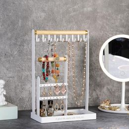 Jewellery Pouches Display Holder Free Standing Multi-hooks Necklaces Hook Earrings Bracelet Organiser Stand Packaging Home Supplies