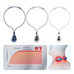 Other Massage Items Rechargeable Hanging Neck r EMS TENS Cervical Back and r Pulse 3d Heating Shoulder Tools Drop 230508