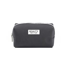 5pcs Cosmetic Bags Women Polyester Letter Prints Large Capacity Waterproof Solid Wash Storage Bag Mix Color