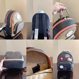 trendy Backpack Fashion Men Handbag Designer Leather Back Women Shoulder Bag Travel black s for Student School Book Bags Bagpack 230129