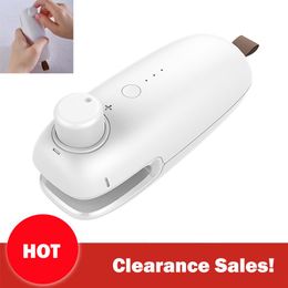 Organization Usb Charging Portable Heating Plastic Bag Sealing Machine Cordless Handheld Vacuum Food Sealing Machine