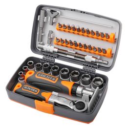 Other Hand Tools Labor-Saving Ratchet Screwdriver Set Household Combination Toolbox Hardware Magnetic Screw Driver Kit Bits Torx Screwdrivers 230509