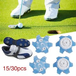 Weitere Golfprodukte 15 30-teilige Schuhe, weiche Spikes, Stifte, langlebige Stollen, drehen sich schnell, Drehschraube, Schuhzubehör, Schlägertraining, 230509