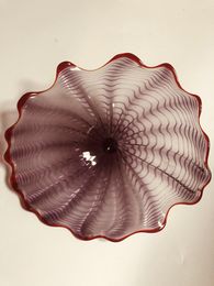 Wall Lamps Decorative Murano Handmade Glass Plates Wedding Plate For Walls