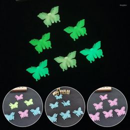 Wall Stickers Luminous Paste Star Children&#39;s Room Bedroom Decoration Plastic Hollow Butterfly Sticker