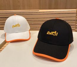 Wholesale personality hard top baseball cap caps men's and women's casual match outdoor tide style alphabet embroidery duck caps