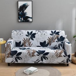 Chair Covers Fashion Leaves Elastic Sofa High Quality Stretch Slipcover For Living Room L Shape Couch Cover Home Decor